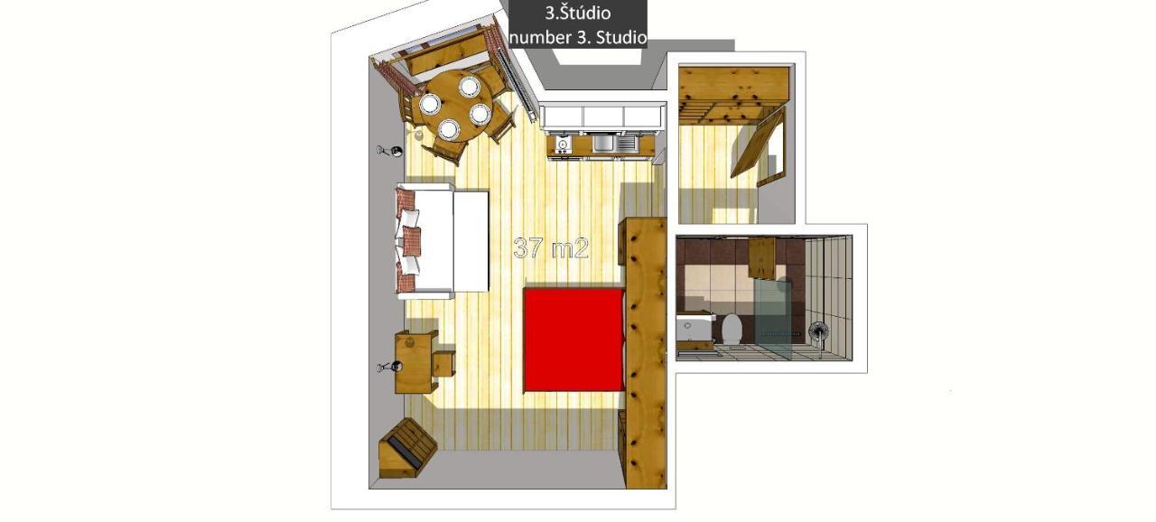 Quota 1010 Appartement Vysoké Tatry Buitenkant foto
